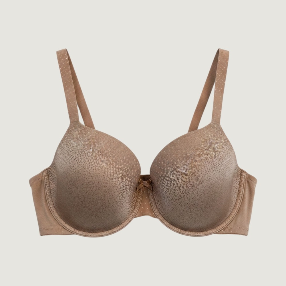 Wacoal Basic Beauty Underwire Bra Womens 34G Tan Nude Spacer Full Coverage